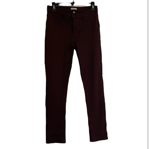 Calvin Klein Womens Infinite Stretch Straight Leg Pants Gray Size 6